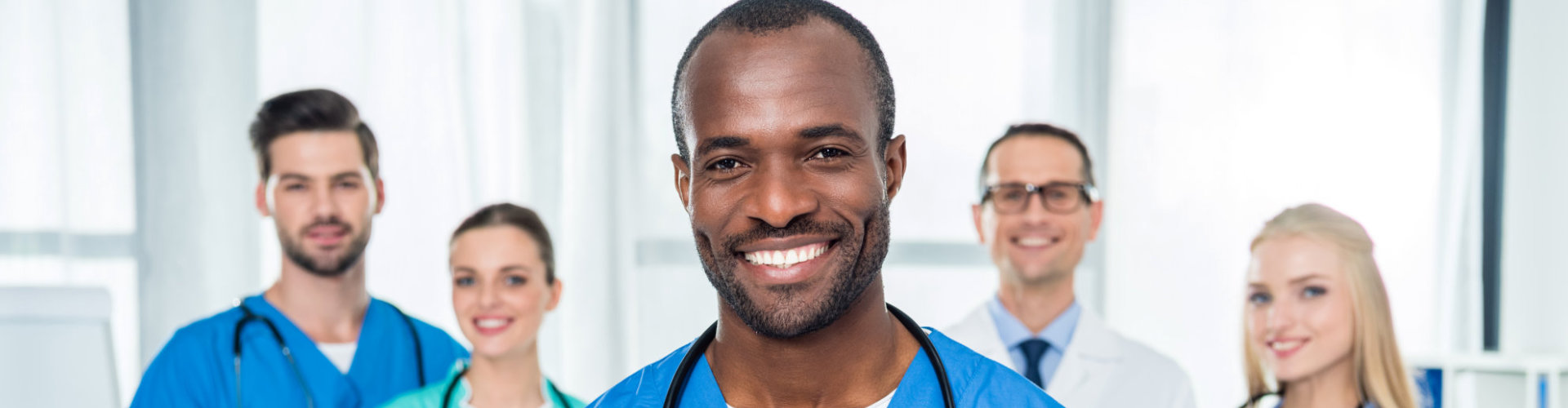 medical staffs smiling